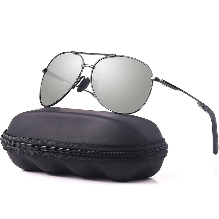 Premium polaryzowane okulary przeciwsłoneczne Aviator - Joey | Karnz