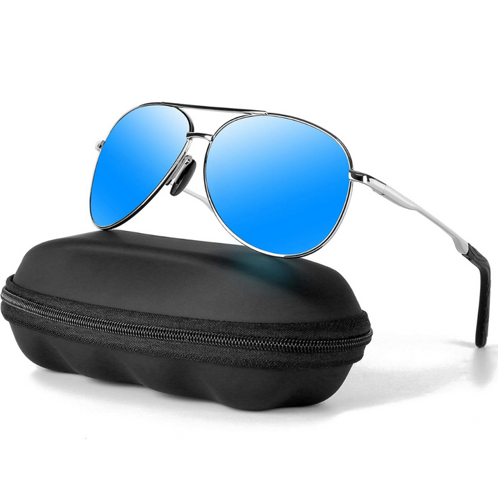 Premium polaryzowane okulary przeciwsłoneczne Aviator - Joey | Karnz