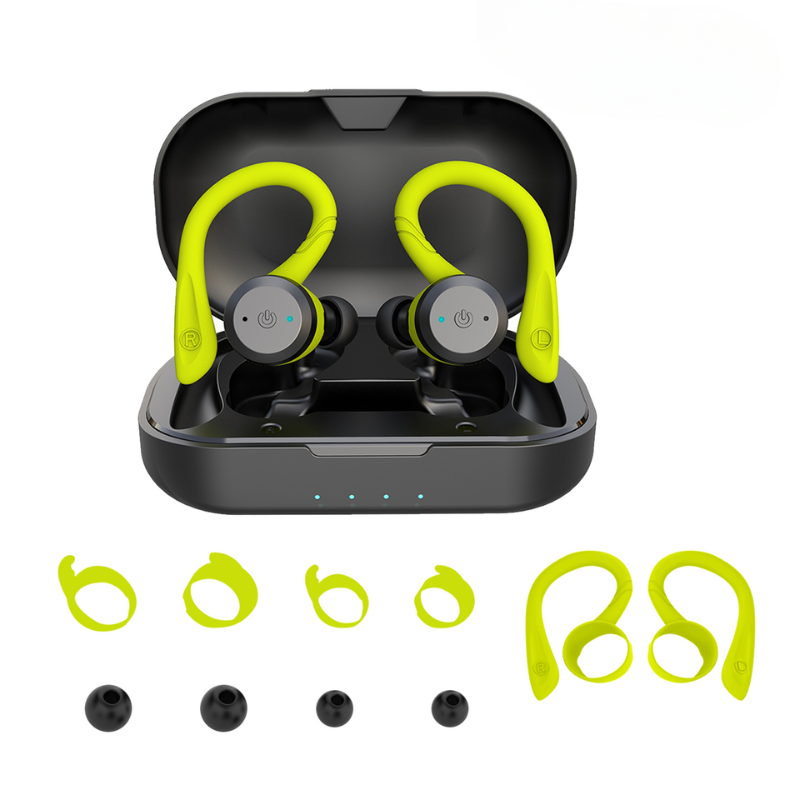 Wodoodporne słuchawki sportowe AudioActive – 20 godzin czasu odtwarzania i Bluetooth