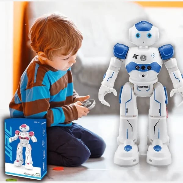 Inteligentna zabawka-robot dla dzieci | ThinkBot Interaktywny robot edukacyjny | Sterowanie gestami | Tańczy i mówi | Ładowalny