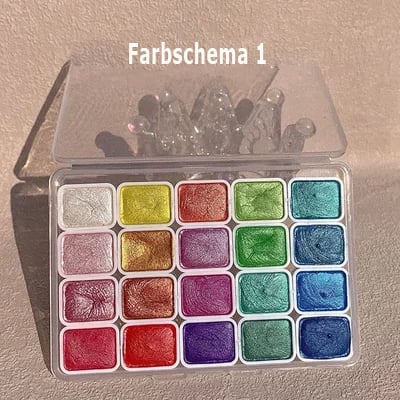 💥 Wyprzedaż likwidacyjna 😍🎨 20 kolorów farb akwarelowych