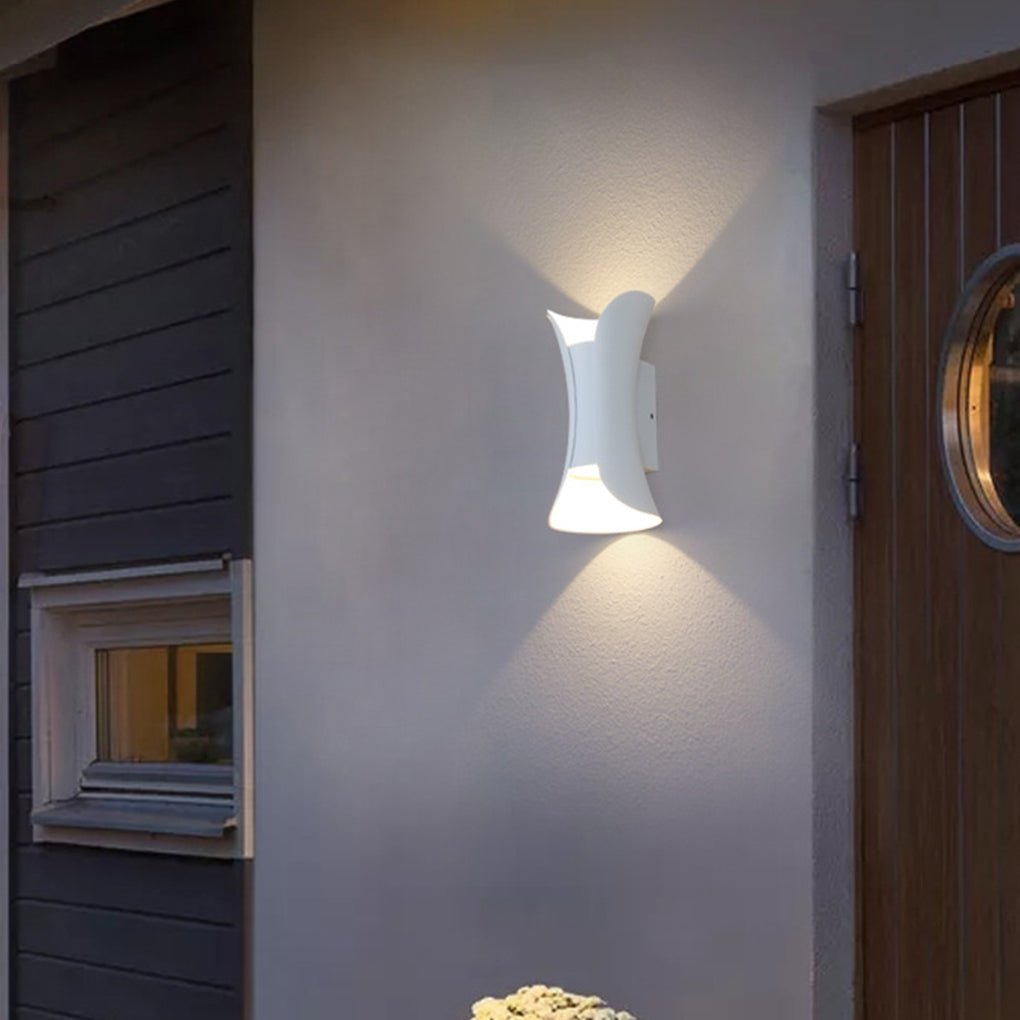 Sandsberg | LED-Lampa ścienna na zewnątrz | Wodoodporna z oświetleniem górnym i dolnym