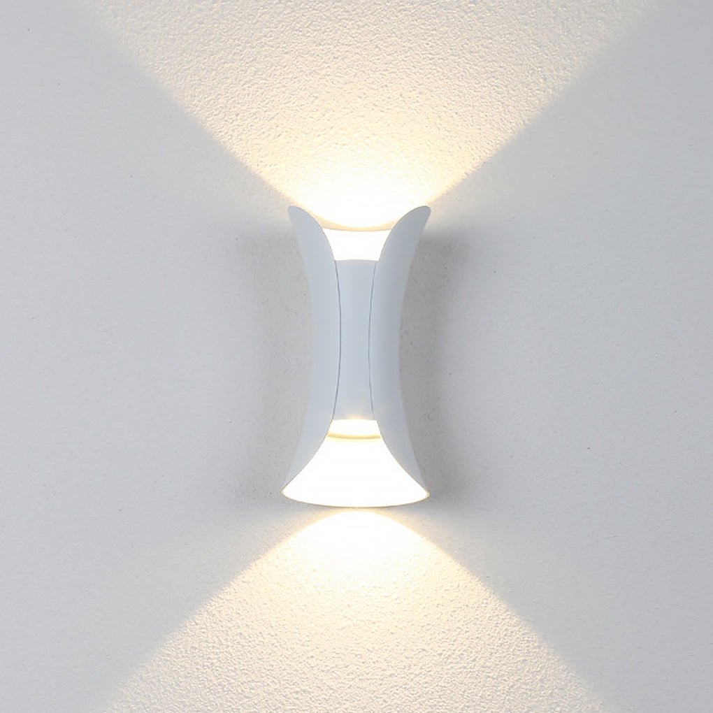 Sandsberg | LED-Lampa ścienna na zewnątrz | Wodoodporna z oświetleniem górnym i dolnym