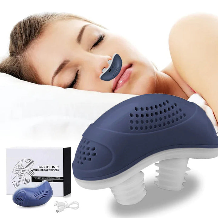 Karnz | SleepAir Mikro CPAP urządzenie do leczenia bezdechu sennego – kompaktowe do podróży i redukcji chrapania - alternatywa CPAP
