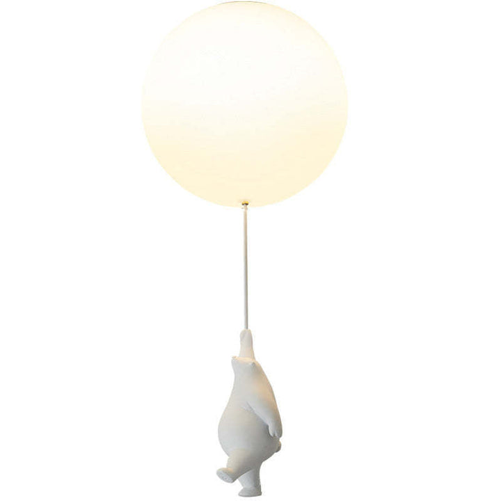 SkyDream Lampa sufitowa dla dzieci z niedźwiedziem i balonem - Zabawny design i energooszczędne oświetlenie LED | Karnz