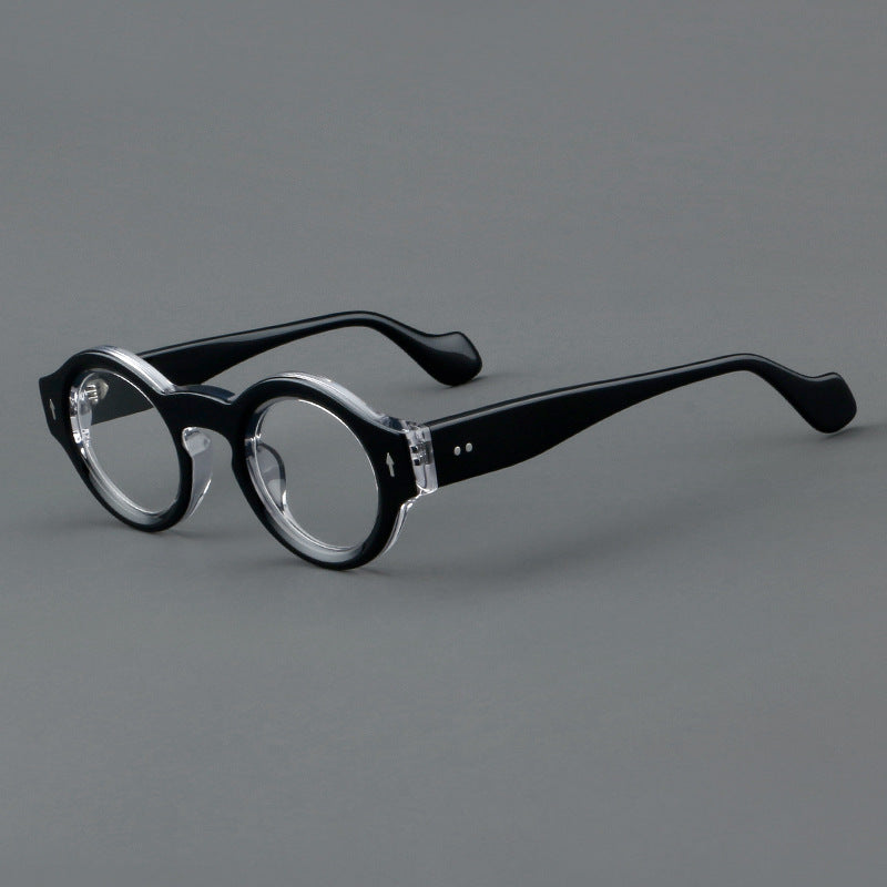 Unisexowe oprawki okularowe | Acetat w stylu vintage | Lekkie i regulowane | Certyfikat CE
