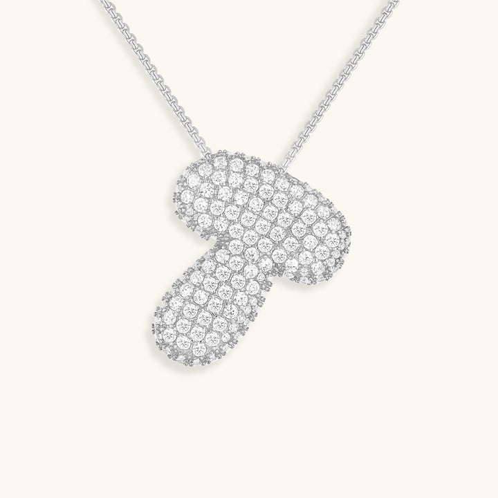 Naszyjnik z inicjałem Bubble-Diamant