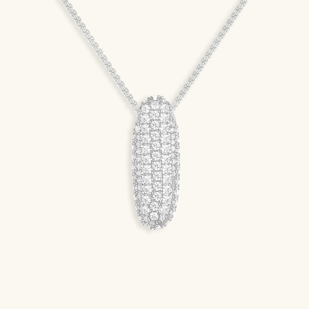 Naszyjnik z inicjałem Bubble-Diamant