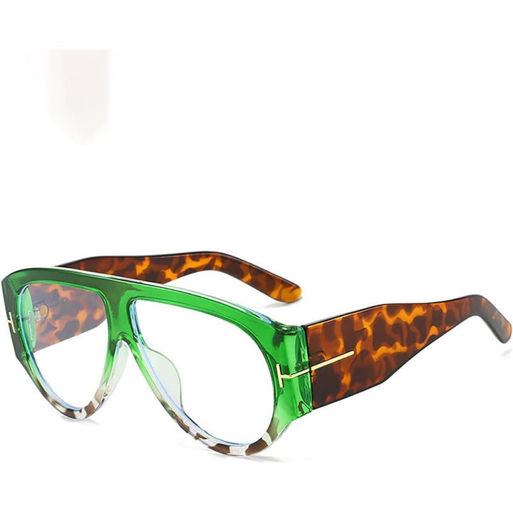 Oversized okulary przeciwsłoneczne UV400 Karnz