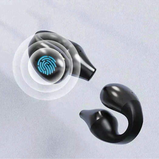 Bezprzewodowe słuchawki Bone Conduction z klipsem na ucho
