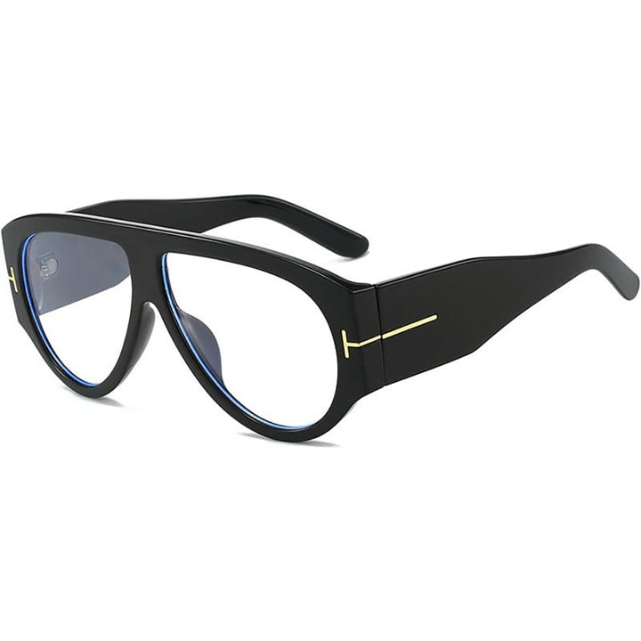 Oversized okulary przeciwsłoneczne UV400 Karnz