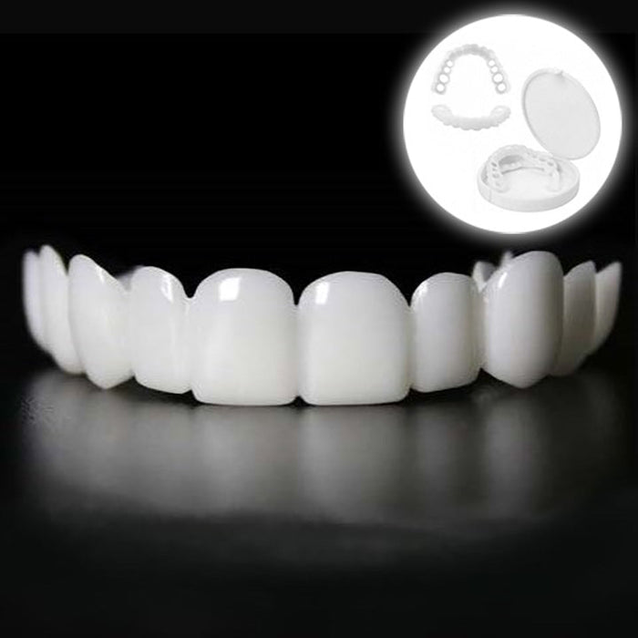 Sandsberg | Snap-On Smile Veneers | Natychmiastowe wybielanie zębów | Rozmiar uniwersalny
