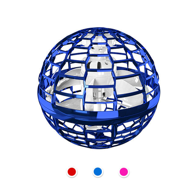 Flynova Pro latająca piłka zabawka Spin Ręcznie sterowany dron-helikopter Mini-UFO obracające się 360 stopni z światłem Prezenty dla dzieci