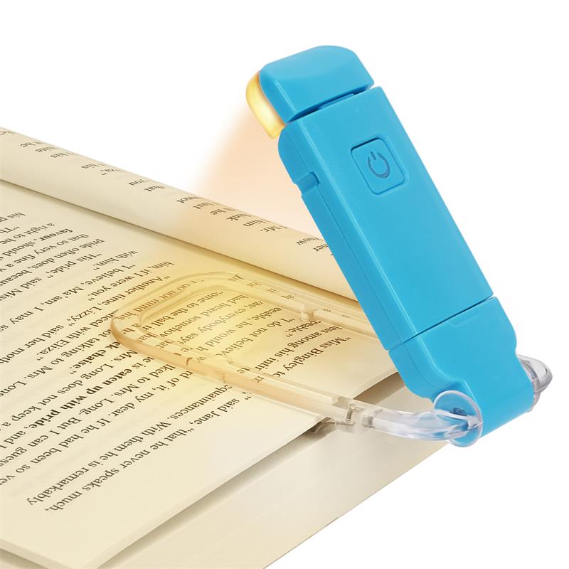 LED USB ładowalna lampka do czytania z regulacją jasności, ochrona oczu