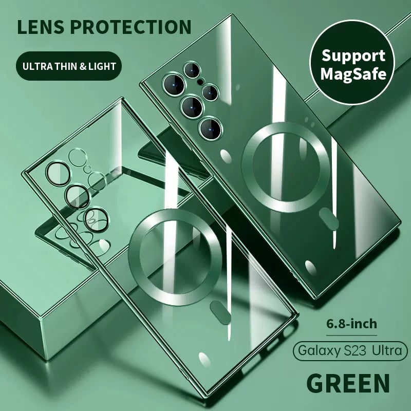 Przezroczysta luksusowa pokrywa magnetyczna dla Samsunga