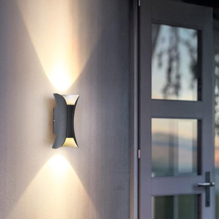Sandsberg | LED-Lampa ścienna na zewnątrz | Wodoodporna z oświetleniem górnym i dolnym