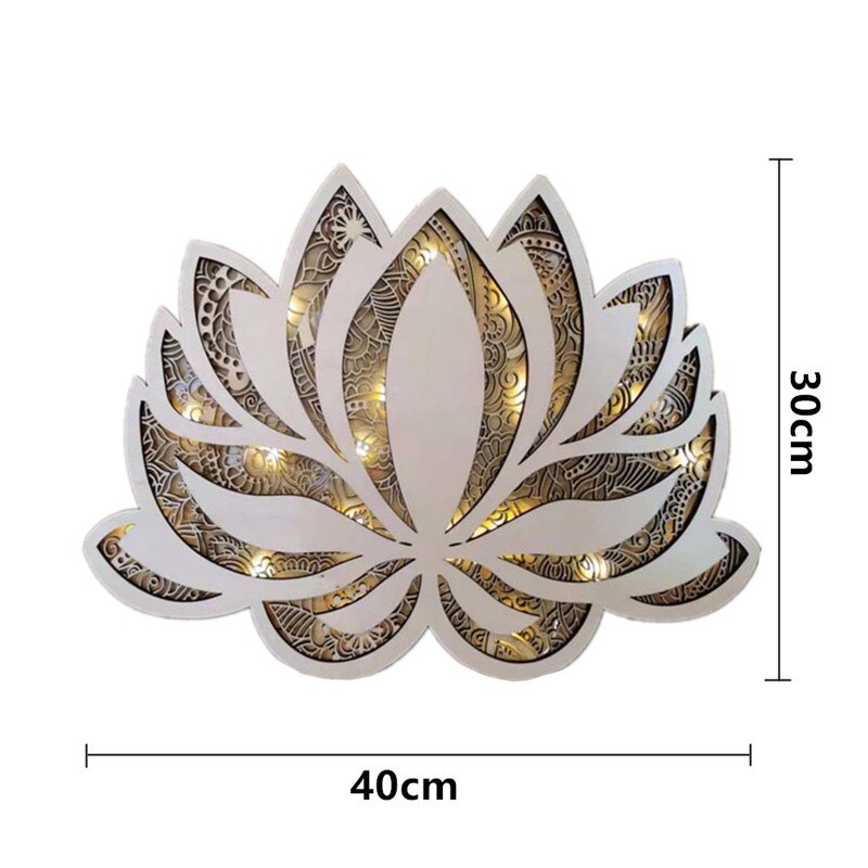 Duchowa Lampa Ścienna Lotus
