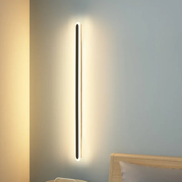 Minimalistyczna lampa ścienna LED do nowoczesnego designu wnętrz – Proste i eleganckie rozwiązanie oświetleniowe | Karnz