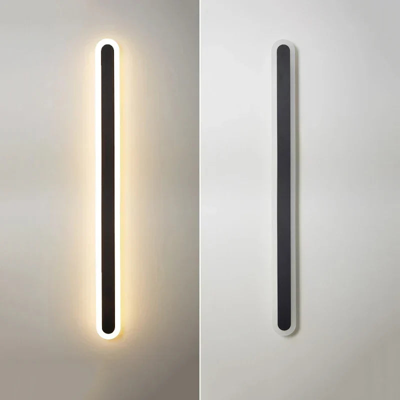 Minimalistyczna lampa ścienna LED do nowoczesnego designu wnętrz – Proste i eleganckie rozwiązanie oświetleniowe | Karnz