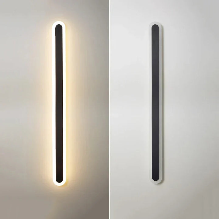 Minimalistyczna lampa ścienna LED do nowoczesnego designu wnętrz – Proste i eleganckie rozwiązanie oświetleniowe | Karnz