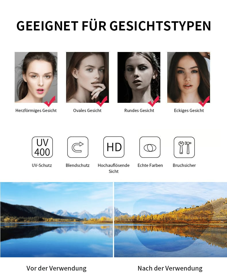 Fototropowe okulary bifokalne | Stylowe adaptacyjne soczewki | Karnz