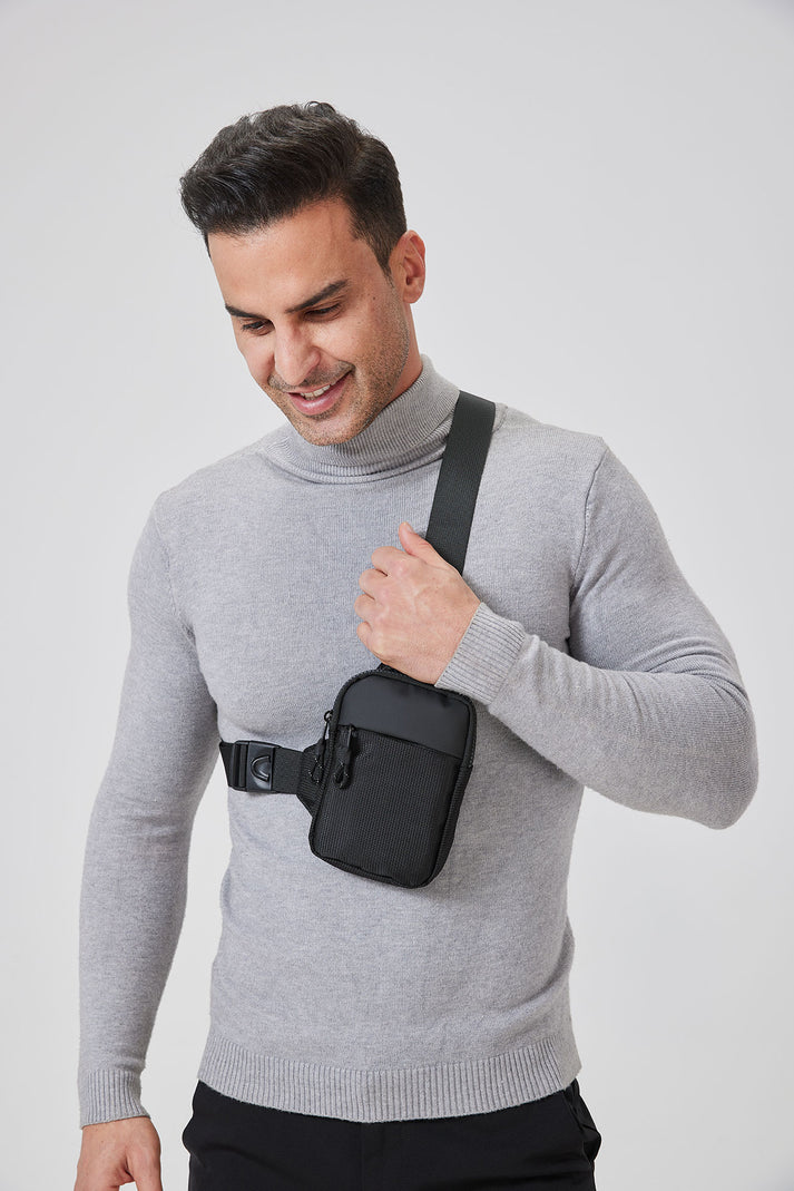 UrbanGuard Sling Bag | Kompaktowy, Bezpieczny, Wodoodporny | Karnz