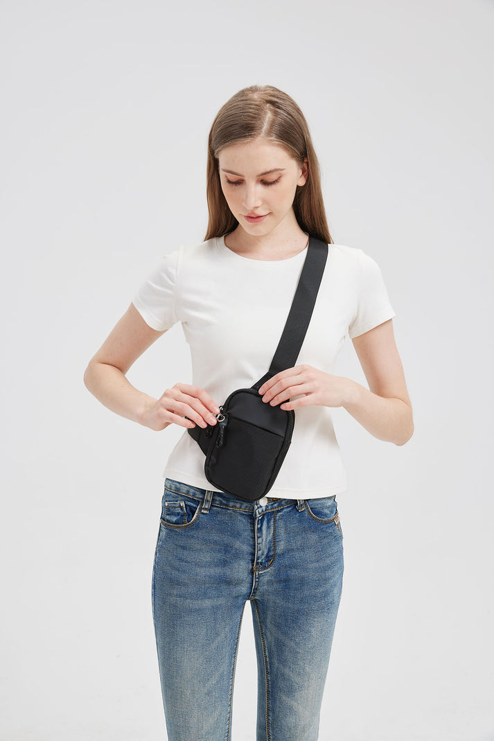 UrbanGuard Sling Bag | Kompaktowy, Bezpieczny, Wodoodporny | Karnz