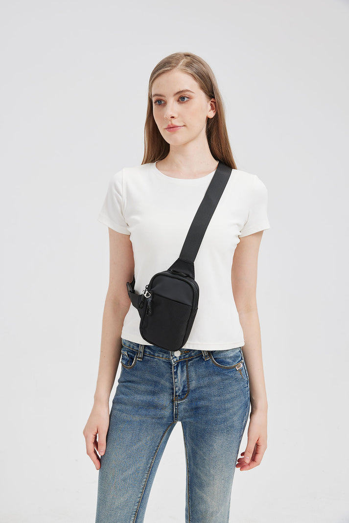 UrbanGuard Sling Bag | Kompaktowy, Bezpieczny, Wodoodporny | Karnz