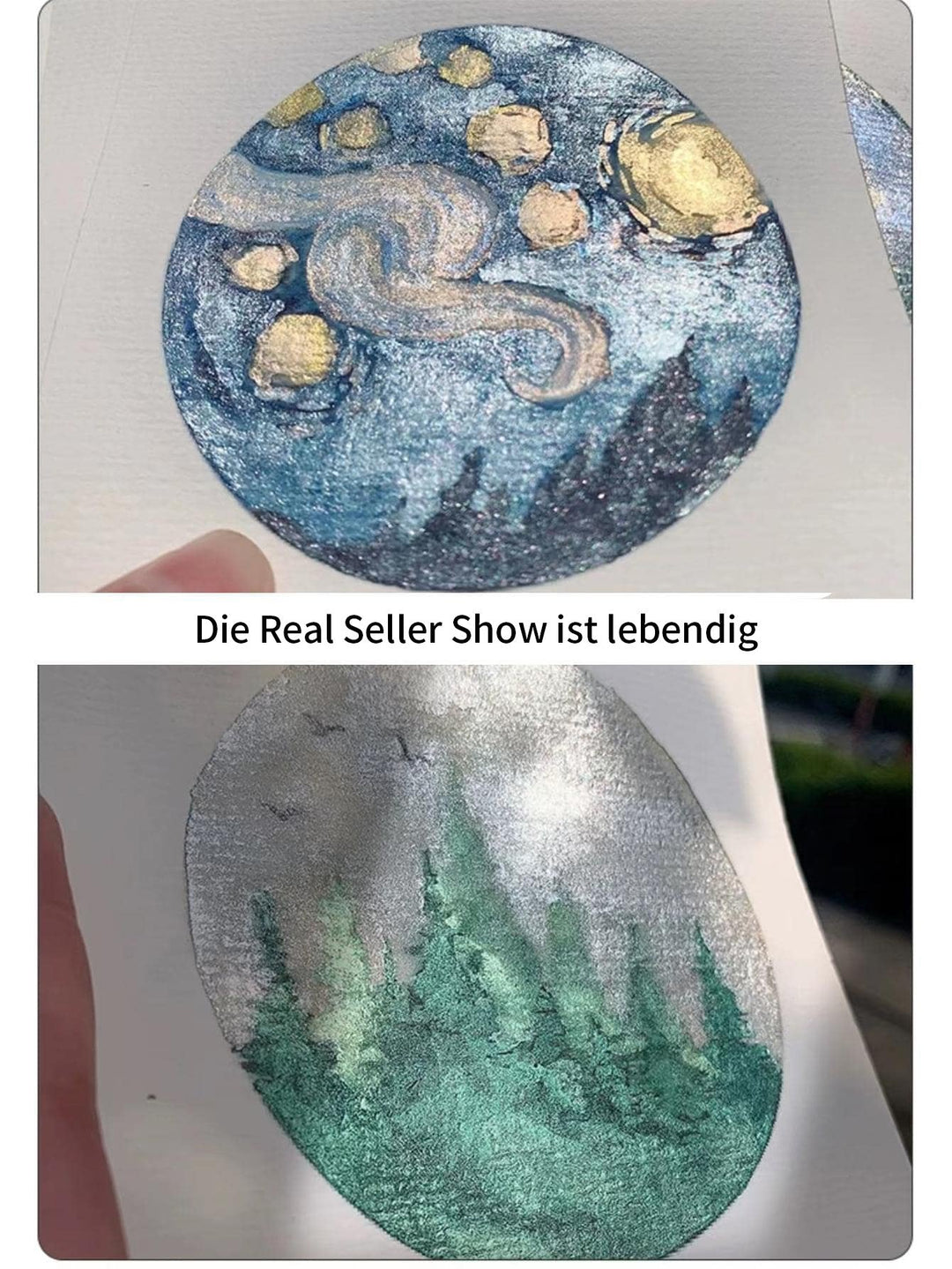 💥 Wyprzedaż likwidacyjna 😍🎨 20 kolorów farb akwarelowych
