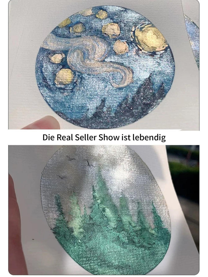 💥 Wyprzedaż likwidacyjna 😍🎨 20 kolorów farb akwarelowych