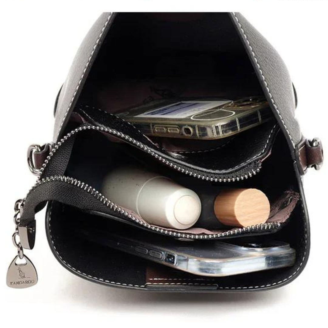 ShoulderBag: Skórzana torebka na ramię dla kobiet