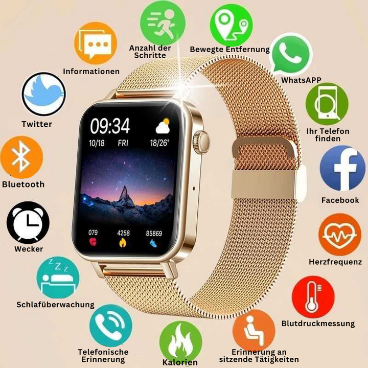 Sandsberg Watch - Wielofunkcyjny zegarek szczytowy