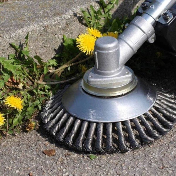 Karnz | TurboTrimmer™️ Szczotka do chwastów i podkaszarka ze stali węglowej