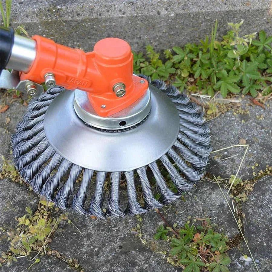 Karnz | TurboTrimmer™️ Szczotka do chwastów i podkaszarka ze stali węglowej