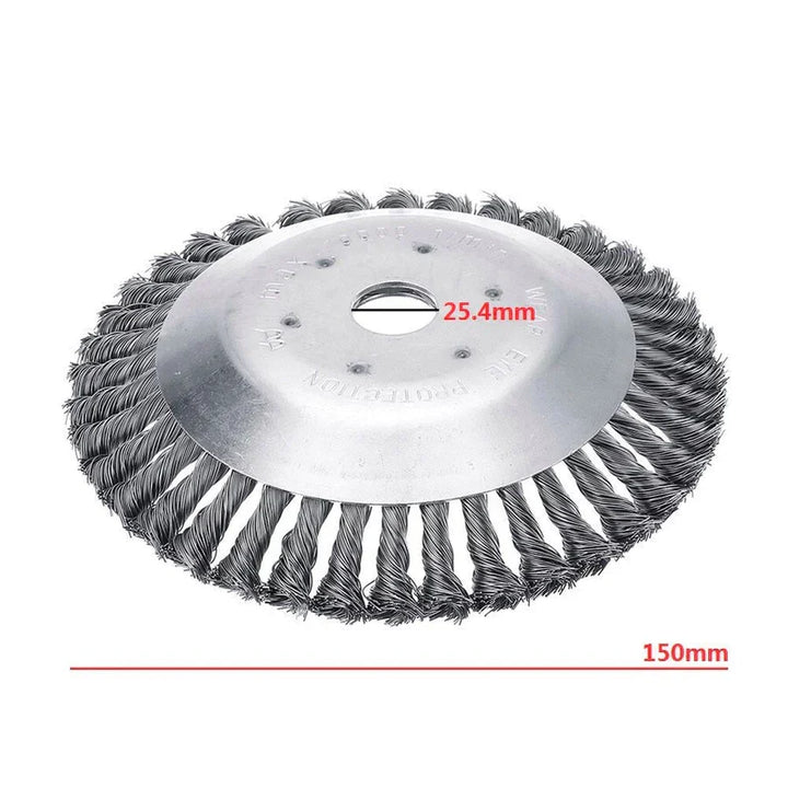 Karnz | TurboTrimmer™️ Szczotka do chwastów i podkaszarka ze stali węglowej