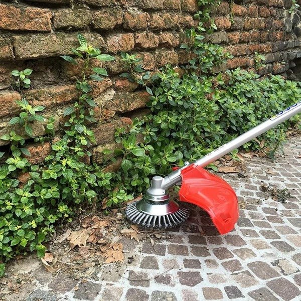 Karnz | TurboTrimmer™️ Szczotka do chwastów i podkaszarka ze stali węglowej