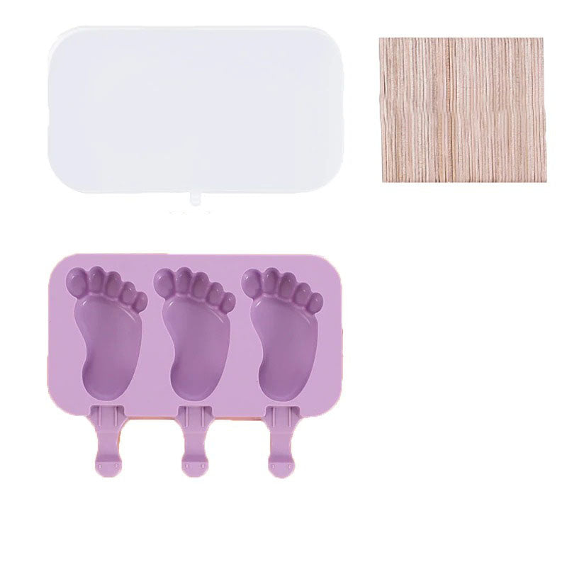 Forma do lodów na patyku z pokrywką DIY, domowa forma do lodów | Karnz