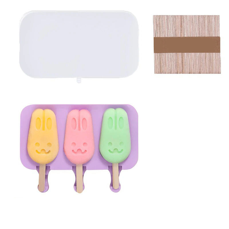 Forma do lodów na patyku z pokrywką DIY, domowa forma do lodów | Karnz