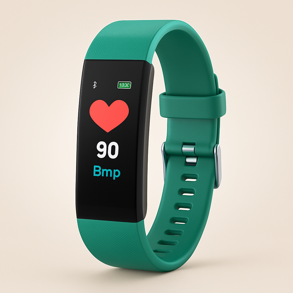 VitaWatch | Smartwatch dla seniorów z monitorem zdrowia i dużym ekranem LED | Karnz