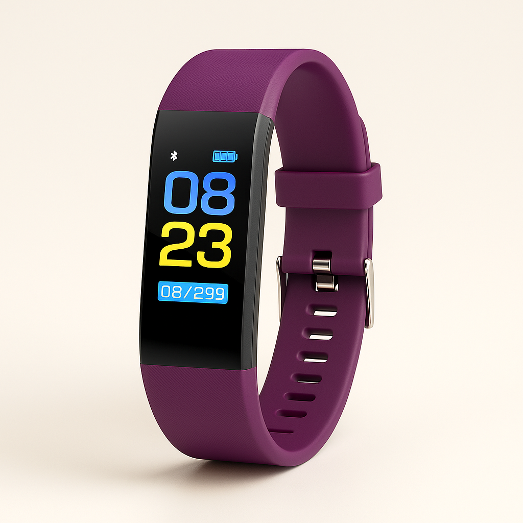 VitaWatch | Smartwatch dla seniorów z monitorem zdrowia i dużym ekranem LED | Karnz