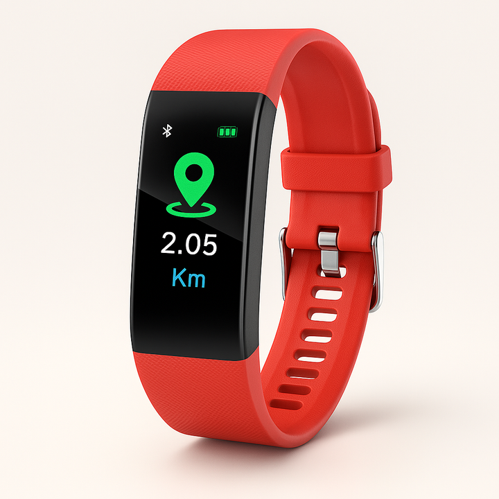 VitaWatch | Smartwatch dla seniorów z monitorem zdrowia i dużym ekranem LED | Karnz
