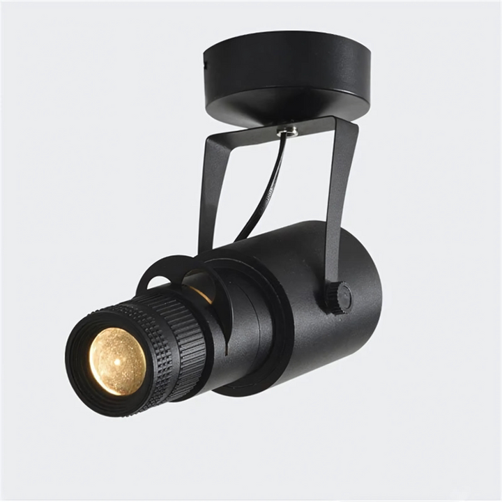 Regulowany reflektor LED sufitowy z aluminium