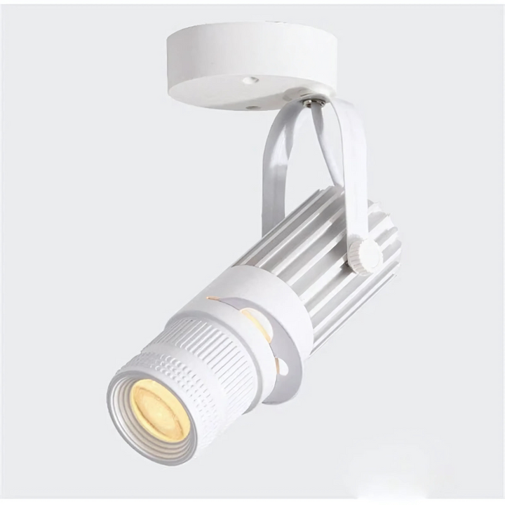 Regulowany reflektor LED sufitowy z aluminium