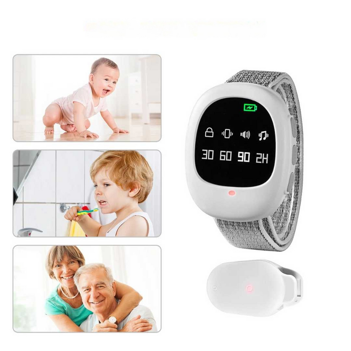 Alarm na moczenie łóżka dla dzieci z czujnikiem wibracyjnym