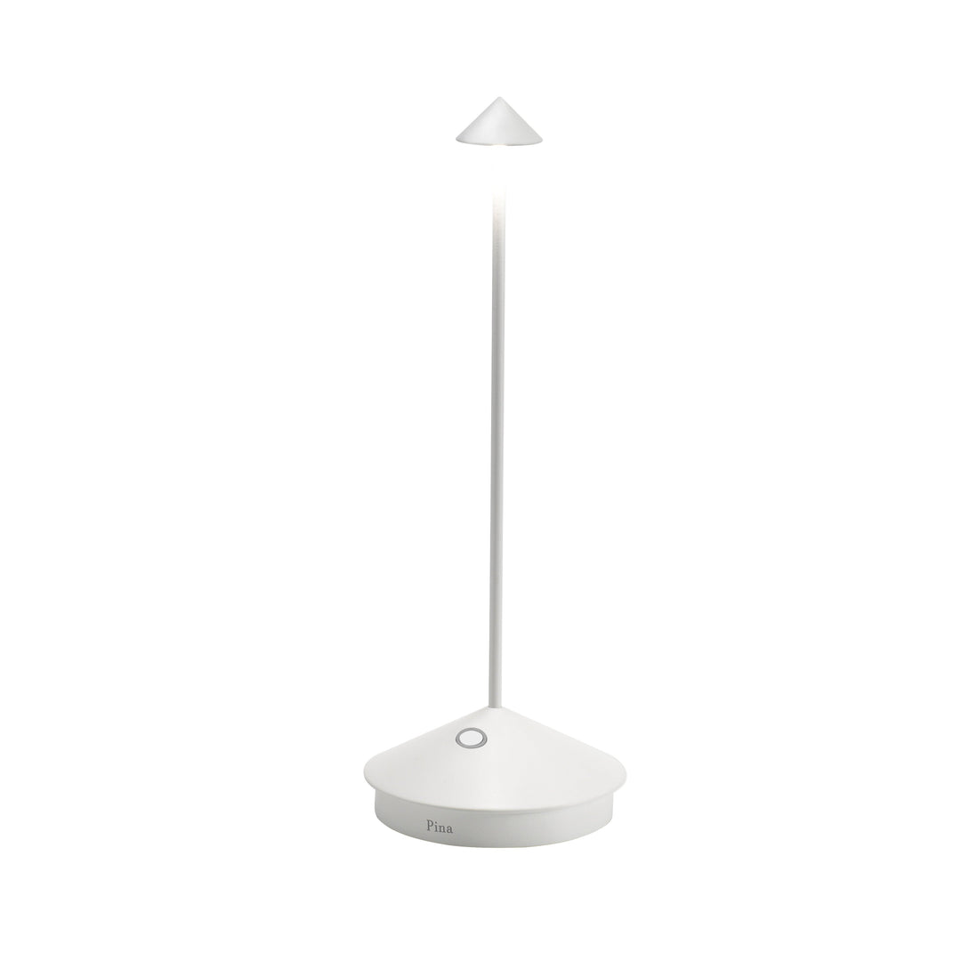 Przenośna lampa LED Lumora – Ściemniana, odporna na warunki atmosferyczne i stylowa | Karnz