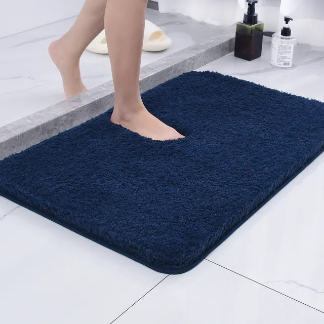 Karnz | Antypoślizgowa Mata Łazienkowa Szybkoschnąca Mikrofibra 50 x 80 cm Luksus Komfort Bezpieczeństwo