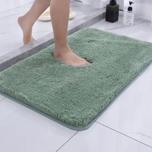 Karnz | Antypoślizgowa Mata Łazienkowa Szybkoschnąca Mikrofibra 50 x 80 cm Luksus Komfort Bezpieczeństwo