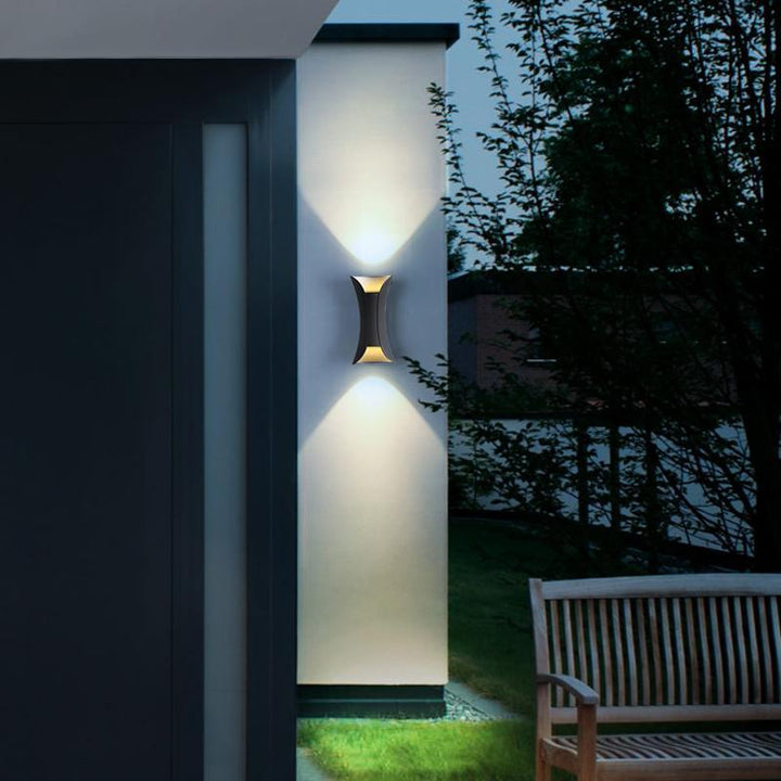 Sandsberg | LED-Lampa ścienna na zewnątrz | Wodoodporna z oświetleniem górnym i dolnym