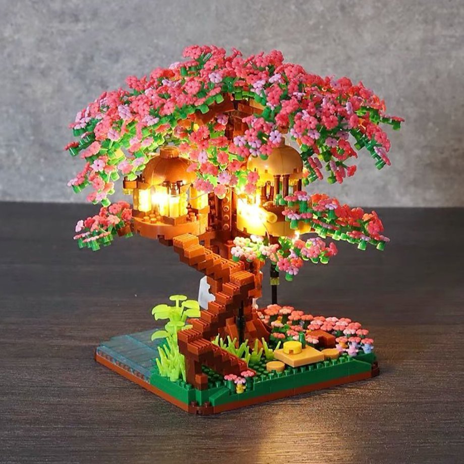 Karnz | Sakura Drzewo Wiśniowe Mini-Zestaw Budowlany