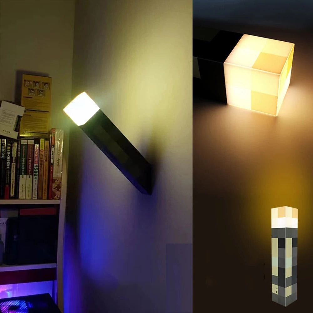 GlowTorch | Nastrojowe oświetlenie z lampą LED Minecraft